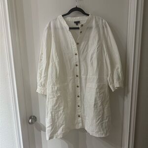 Who What Wear Ivory Dress